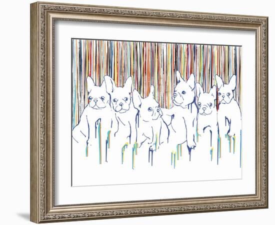 Pocketful Of Puppies-Brent Abe-Framed Giclee Print