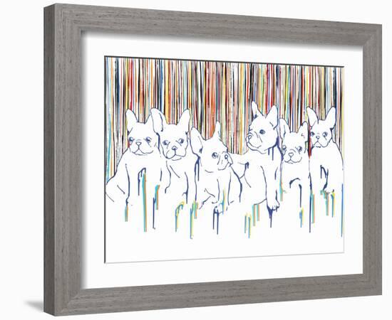 Pocketful Of Puppies-Brent Abe-Framed Giclee Print