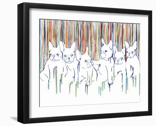 Pocketful Of Puppies-Brent Abe-Framed Giclee Print