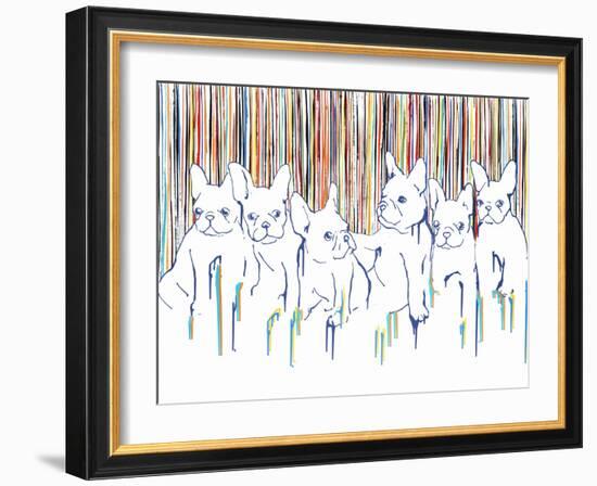 Pocketful Of Puppies-Brent Abe-Framed Giclee Print