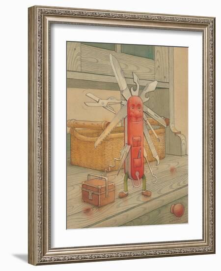 Pocketknife, 2005-Kestutis Kasparavicius-Framed Giclee Print