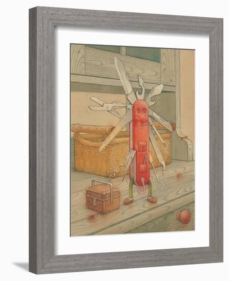 Pocketknife, 2005-Kestutis Kasparavicius-Framed Giclee Print