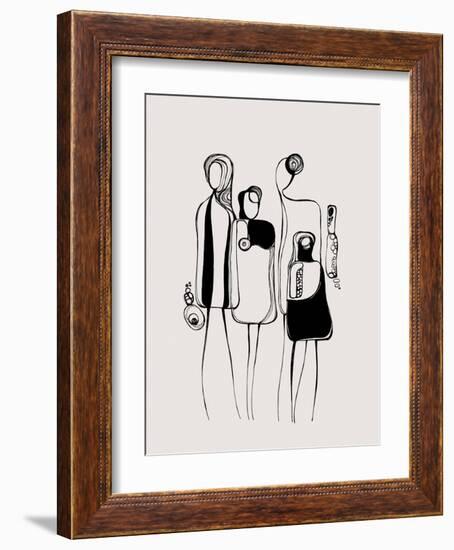 Pod People Amis-Ishita Banerjee-Framed Art Print
