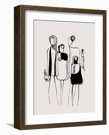 Pod People Amis-Ishita Banerjee-Framed Art Print