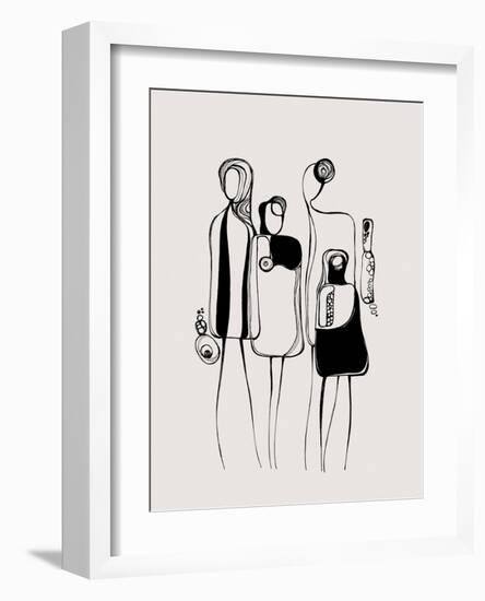 Pod People Amis-Ishita Banerjee-Framed Art Print