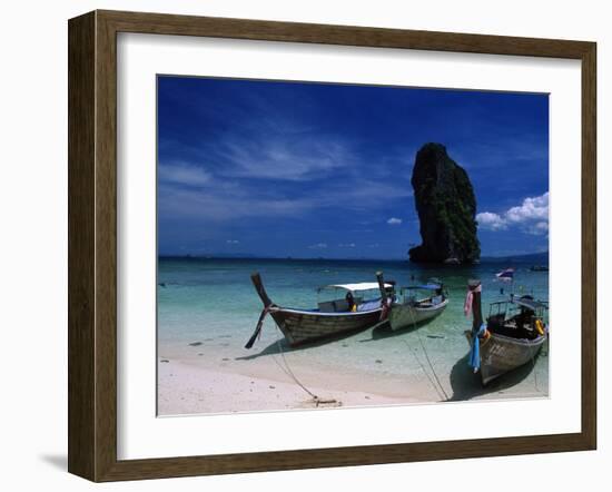 Poda Island, Andaman Sea, Phuket-Angelo Cavalli-Framed Photographic Print