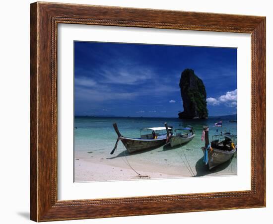 Poda Island, Andaman Sea, Phuket-Angelo Cavalli-Framed Photographic Print