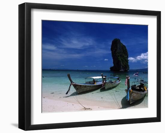 Poda Island, Andaman Sea, Phuket-Angelo Cavalli-Framed Photographic Print