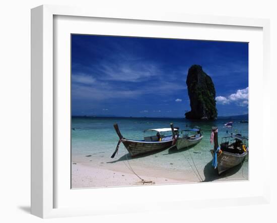 Poda Island, Andaman Sea, Phuket-Angelo Cavalli-Framed Photographic Print