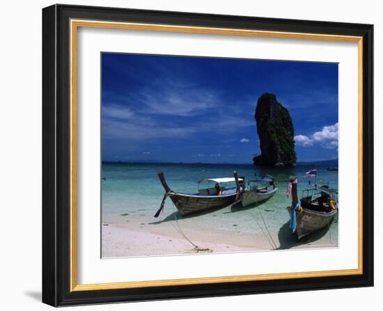 Poda Island, Andaman Sea, Phuket-Angelo Cavalli-Framed Photographic Print