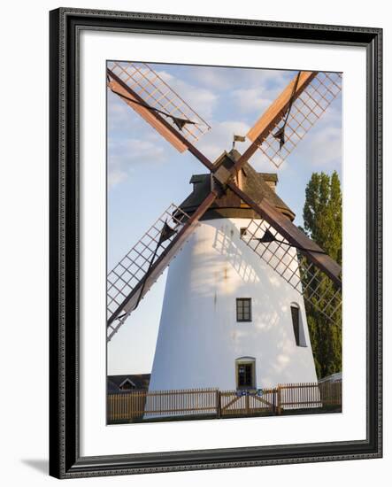 Podersdorf Am See on the Shore of Lake Neusiedl, Burgenland, Austria-Martin Zwick-Framed Photographic Print