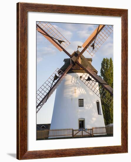 Podersdorf Am See on the Shore of Lake Neusiedl, Burgenland, Austria-Martin Zwick-Framed Photographic Print