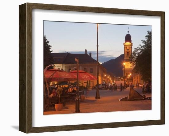 Podol Viilor Street and Libertatii Square, Baia Mare, Maramures, Romania, Europe-Marco Cristofori-Framed Photographic Print