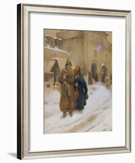 Podyachy, 1913-Klavdi Vasilyevich Lebedev-Framed Giclee Print