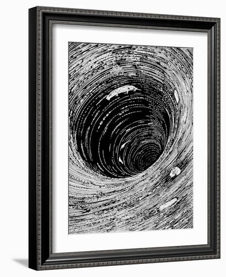 Poe, Descent, Maelstrom-Harry Clarke-Framed Photographic Print