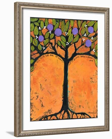 Poe Tree-Blenda Tyvoll-Framed Giclee Print