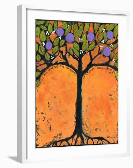 Poe Tree-Blenda Tyvoll-Framed Giclee Print