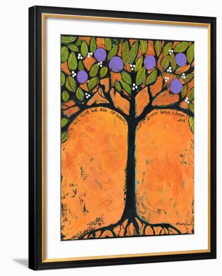 Poe Tree-Blenda Tyvoll-Framed Giclee Print