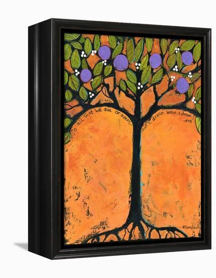 Poe Tree-Blenda Tyvoll-Framed Premier Image Canvas