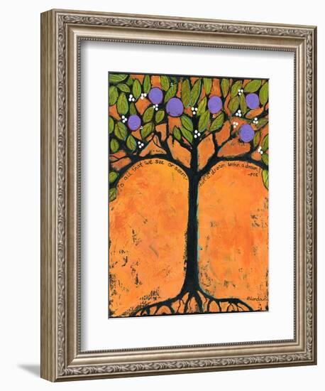 Poe Tree-Blenda Tyvoll-Framed Giclee Print