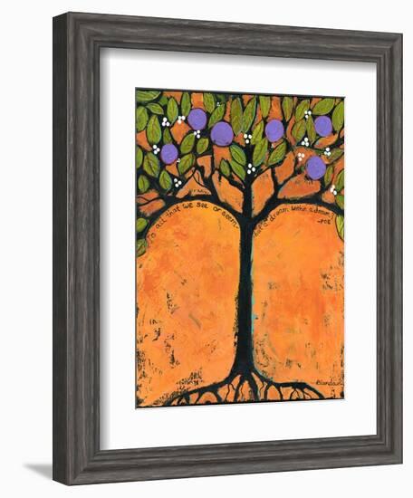 Poe Tree-Blenda Tyvoll-Framed Giclee Print