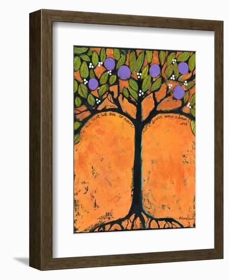 Poe Tree-Blenda Tyvoll-Framed Giclee Print