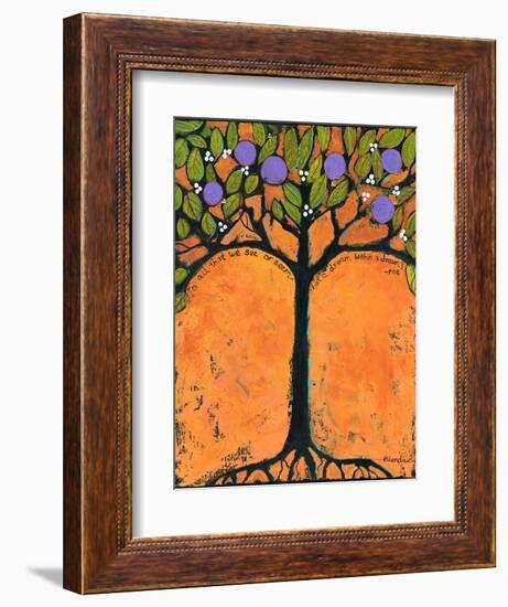 Poe Tree-Blenda Tyvoll-Framed Giclee Print