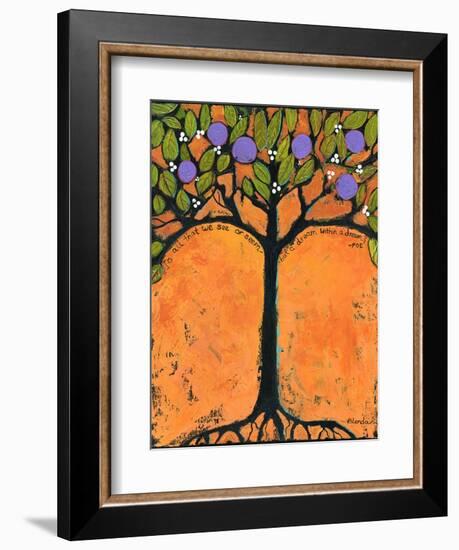 Poe Tree-Blenda Tyvoll-Framed Giclee Print