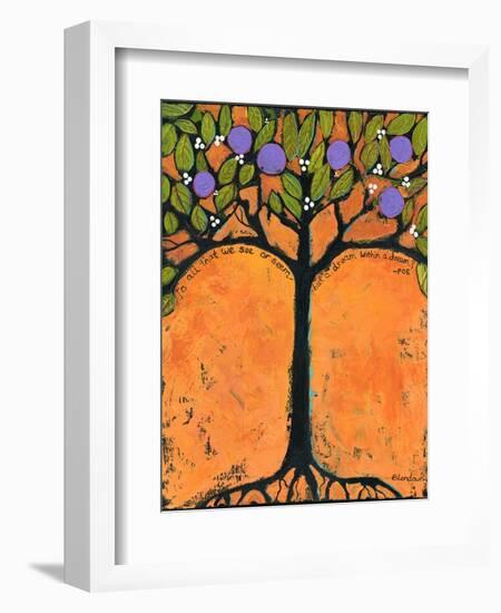 Poe Tree-Blenda Tyvoll-Framed Giclee Print