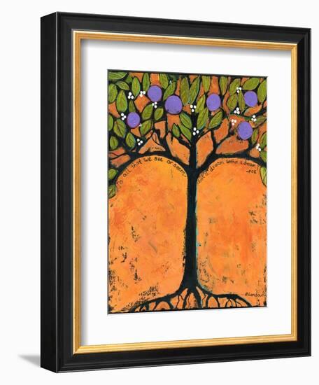 Poe Tree-Blenda Tyvoll-Framed Giclee Print