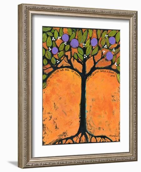Poe Tree-Blenda Tyvoll-Framed Giclee Print
