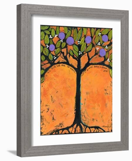 Poe Tree-Blenda Tyvoll-Framed Giclee Print