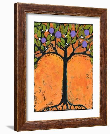 Poe Tree-Blenda Tyvoll-Framed Giclee Print