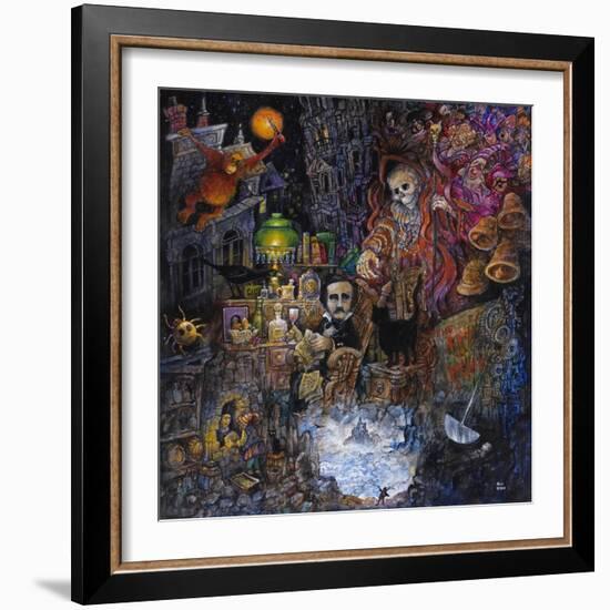 Poe-Bill Bell-Framed Giclee Print