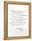 Poem by the Outlaw and Poet Black Bart-null-Framed Premier Image Canvas