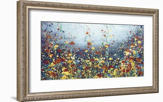 Poem Flower-Daniel Lager-Framed Giclee Print