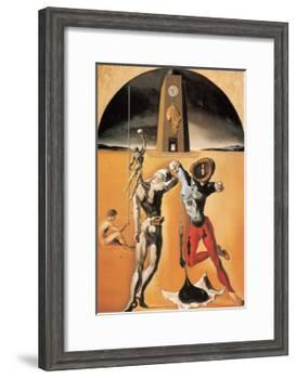 Poesie d'Amerique-Salvador Dalí-Framed Art Print
