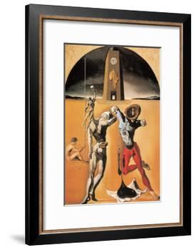 Poesie d'Amerique-Salvador Dalí-Framed Art Print