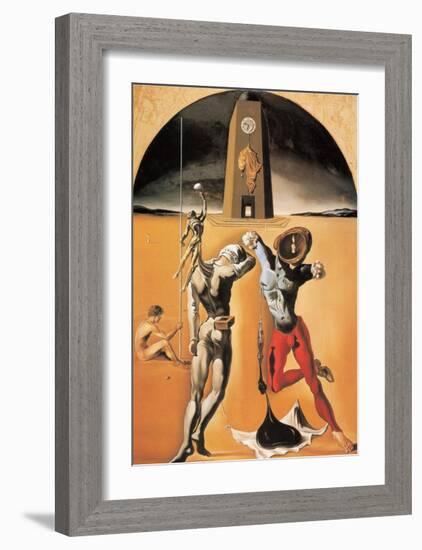 Poesie d'Amerique-Salvador Dalí-Framed Art Print