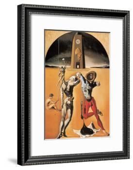 Poesie d'Amerique-Salvador Dalí-Framed Art Print