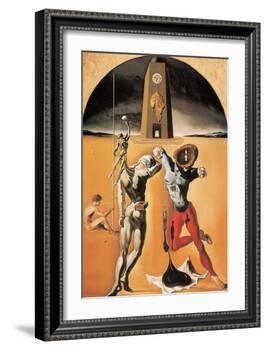 Poesie d'Amerique-Salvador Dalí-Framed Art Print