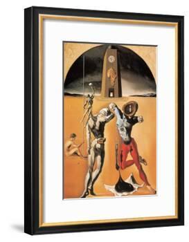 Poesie d'Amerique-Salvador Dalí-Framed Art Print
