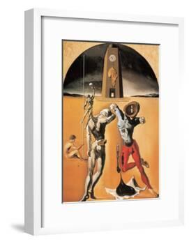 Poesie d'Amerique-Salvador Dalí-Framed Art Print