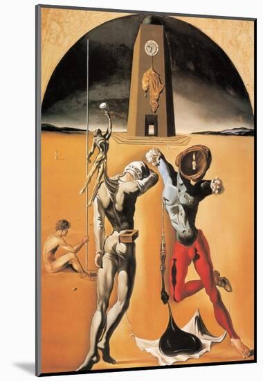 Poesie d'Amerique-Salvador Dalí-Mounted Art Print