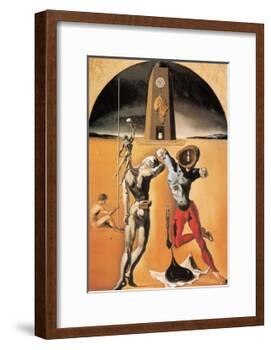 Poesie d'Amerique-Salvador Dalí-Framed Art Print