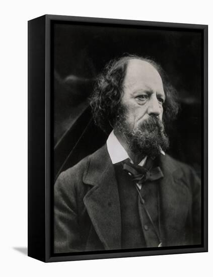 Poet Alfred Tennyson-Julia Margaret Cameron-Framed Premier Image Canvas