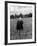 Poet Robert Frost Standing in Oxford Field with His Hand over His Face-Howard Sochurek-Framed Premium Photographic Print