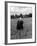 Poet Robert Frost Standing in Oxford Field with His Hand over His Face-Howard Sochurek-Framed Premium Photographic Print