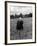 Poet Robert Frost Standing in Oxford Field with His Hand over His Face-Howard Sochurek-Framed Premium Photographic Print