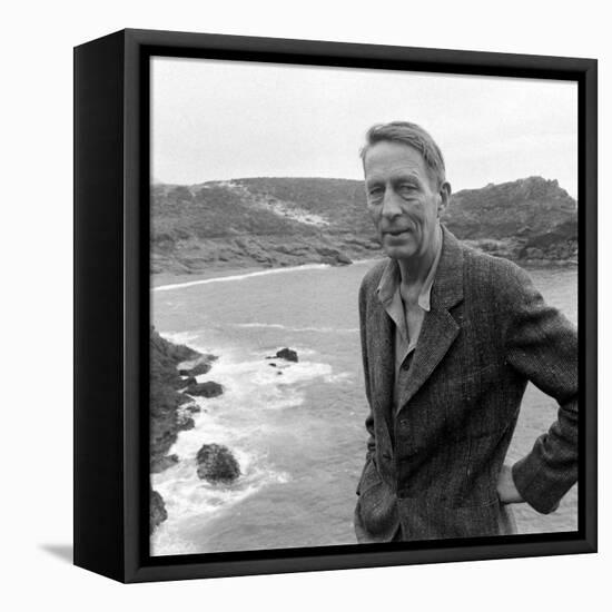 Poet Robinson Jeffers, Big Sur, California April 1948-Nat Farbman-Framed Premier Image Canvas